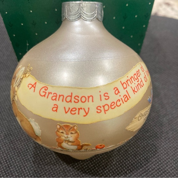 Hallmark 1986 grandson Christmas ornament Preowned - Picture 1 of 8